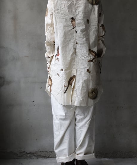 ALEKSANDR MANAMISアレクサンダーマナミ/ LONG BIRD SHIRTシャツ / am-23006