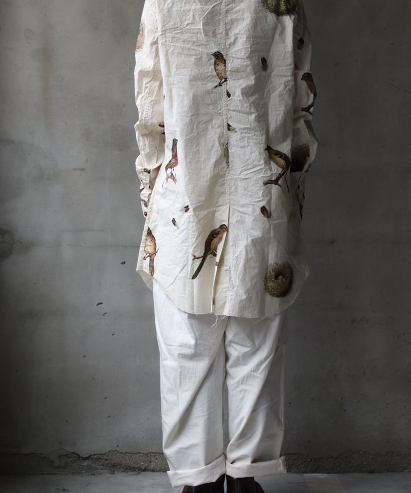 ALEKSANDR MANAMISアレクサンダーマナミ/ LONG BIRD SHIRTシャツ