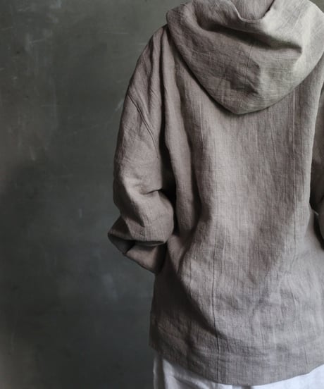 klauseクロイゼ / Hoodie Belarus Linenプルオーバー/ kla-24027