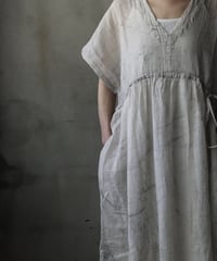 daubドーブ / HAND DYED DRESS COTTON100ワンピース / da-26011(AB57/T117)