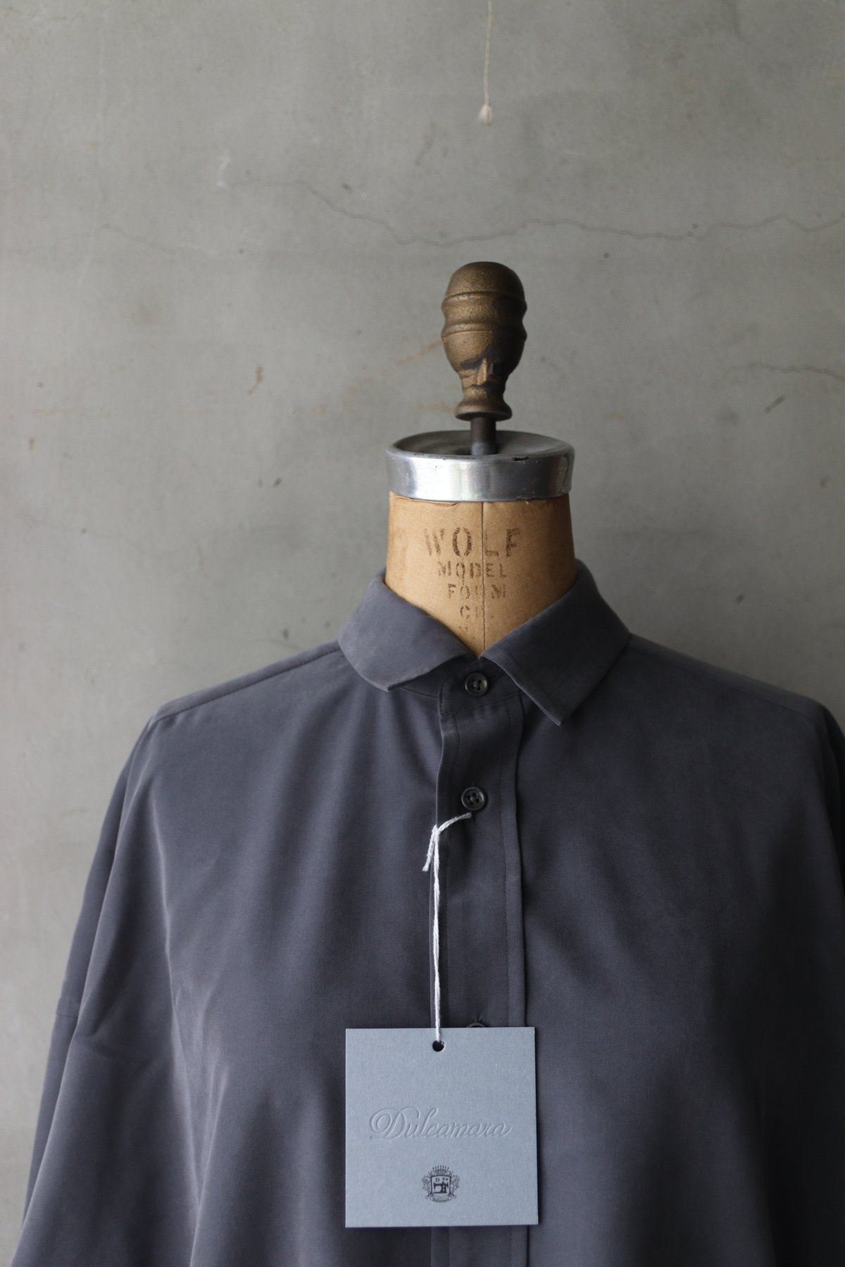 Dulcamaraドゥルカマラ / コードポケットロングSLシャツUNISEX