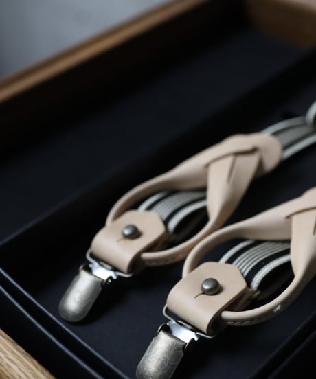 cavane キャヴァネ / Classic 2ways Suspenders / ca-22904