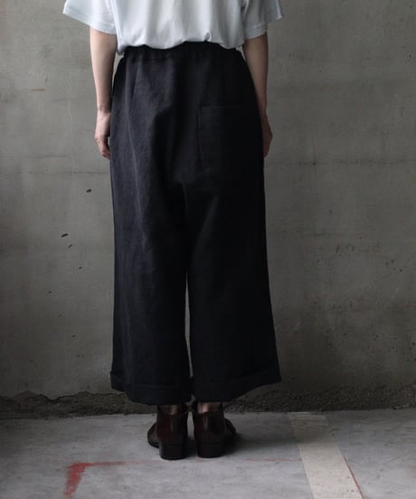 der antagonist デ アンタゴニスト / Trousers Linen100パンツ/ P13HBLSC25