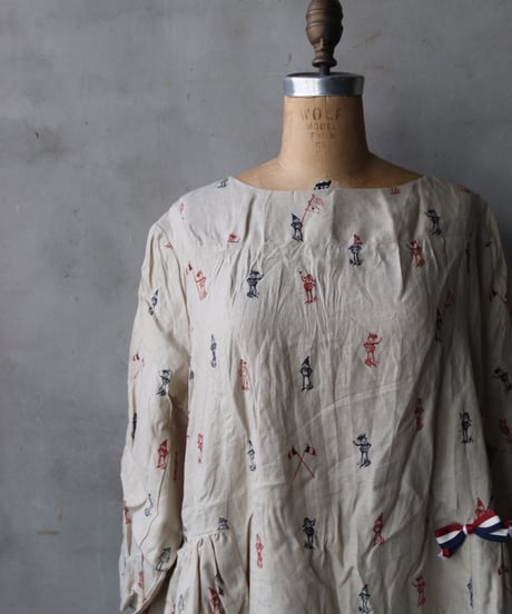 ALEKSANDR MANAMISアレクサンダーマナミ/ NO CIVILIZATION WIDE DRESSワンピース / am-26008