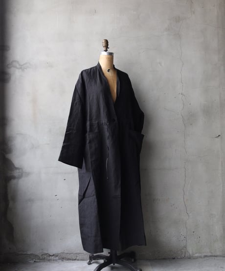 klauseクロイゼ / 天日干しGown Long Linen / kla-26018