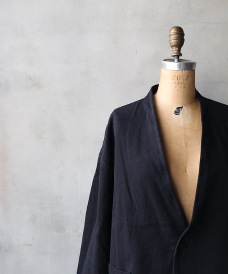 klauseクロイゼ /カツラギCotton & Linen Gown Short / kla-26009