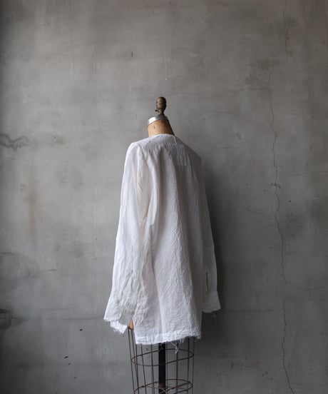 KLASICA クラシカ / Collarles Split Raglan Shirts "SH-044"シャツ / kl-26014