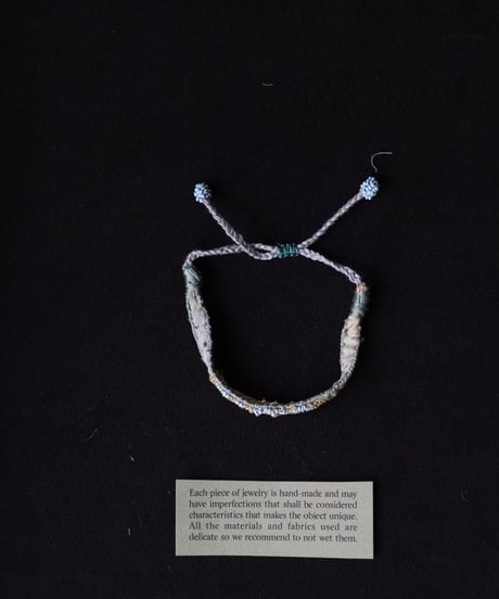 Antonia Rossi (Antomoon)/ Embroidered bracelets in vintage silkブレスレット / An-25016