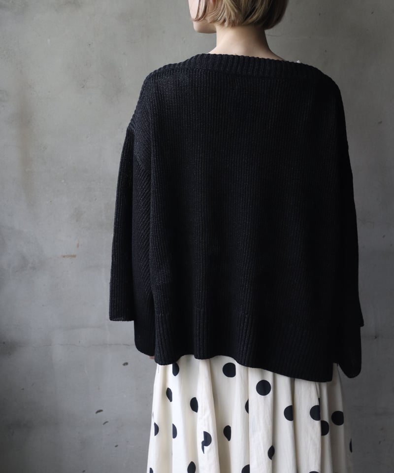 NATIVE VILLAGE ネイティブヴィレッジ / Knit wide pullニットワイ...