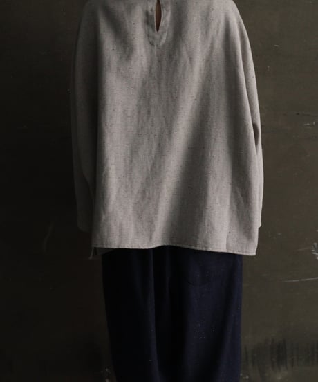 cavane キャヴァネ / Wool-blend long-sleeveチュニック / ca-24194