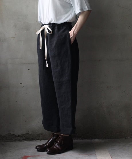 der antagonist デ アンタゴニスト / Trousers Linen100パンツ/ P13HBLSC25