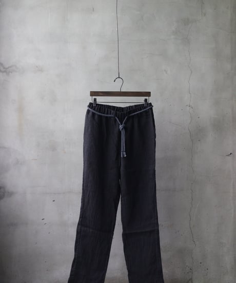 NOUSANノウザン/  Insel Easy silk linen BK / No-26003