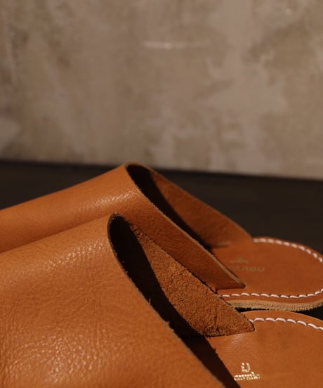 TATAROU x CAVANE 20TH ANNIVERSARY / Limited Leather-slippers革スリッパ / Tat-24002