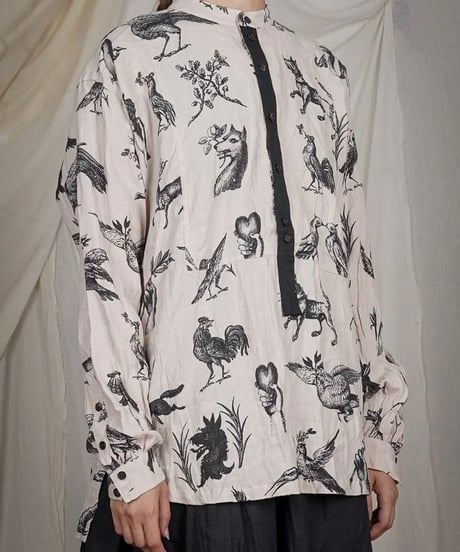ALEKSANDR MANAMISアレクサンダーマナミ/ NOIR NOIR CLASSIC SHIRTシャツ / am-26009
