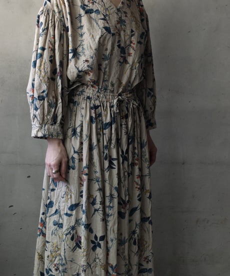 cavane キャヴァネ / Gatehered Petti Skirt linen&Cottonスカート/ ca-26049B