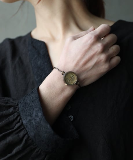 cavane Accessories キャヴァネ アクセサリー / Brass bangle watch時計/ ca-25910