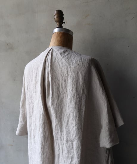 NATIVE VILLAGE ネイティブヴィレッジ / No.11 平らな枯れ草の上 リーフ刺繍ドレス / na-26016