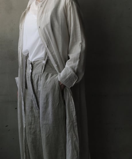 daubドーブ / SUSPENDER PANTS LINEN100パンツ / da-26002(PT31/T101)