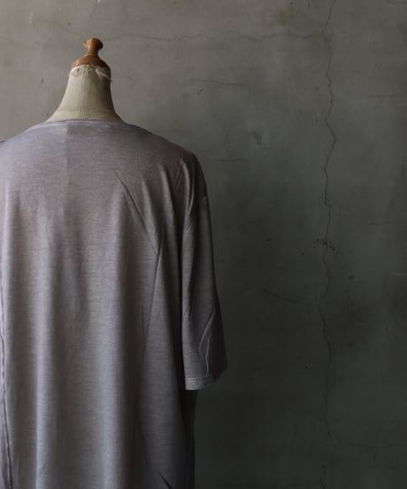 daubドーブ / SIDE PANEL OVER T-SHIRT WITH POCKET Tシャツ / da-25009