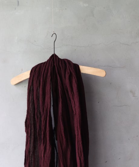 BIEK VERSTAPPEN ビーク フェルスタッペン / PLAIN SCARFスカーフ/ Bie-25033(AC01-U)