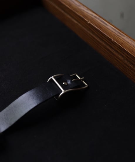 cavane Accessories / Silver925 Leather bangle watch" SQUARE " 時計 / ca-25950