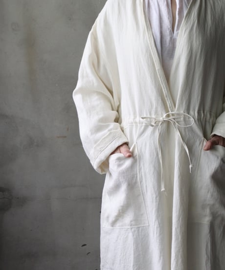 klauseクロイゼ / 天日干しGown Long Linen / kla-26019