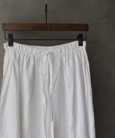 cavane キャヴァネ / Wide Petti Pants Linenパンツ/ca-25090