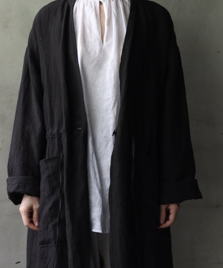 klauseクロイゼ / 天日干しGown Long Linen / kla-26018