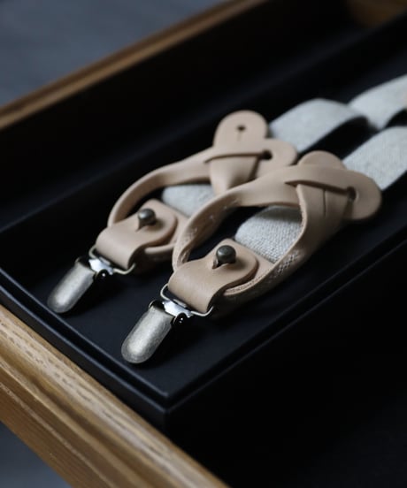 cavane キャヴァネ / Classic 2ways Suspenders / ca-22906