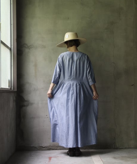 cavane キャヴァネ / Switching line tuck dressワンピース / ca-23122