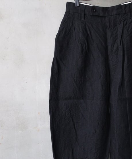 KLASICA クラシカ / Balloon Tucked Trousers "GOSSE"-slパンツ / kl-26017
