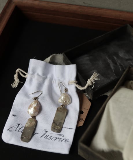 Atelier Inscrire / COSTUME JEWELLERY BAROQUE EARRINGイヤリング/ At-24005
