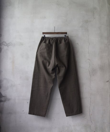 klauseクロイゼ / Shetland Wool C/W Loose Fitting Tapered Wide 2 / kla-25042