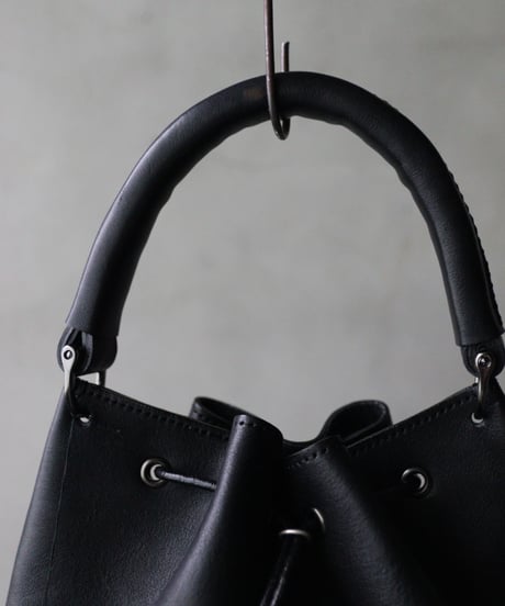 NOUSANノウザン/ Hand Bag With Strap BK鞄 / No-26001
