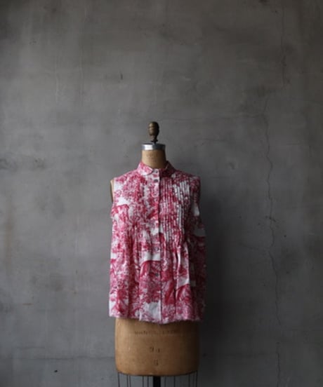 MARIA TURRIマリア・トゥッリ / TOILE DE JOUY SHIRTノースリーブ / MA-26009(49103)