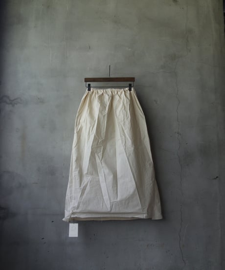 SCHA シャー/ Two Pockets Twisted Skirt Long " B-OE " -WAXED COTTON LIGHT- / Sc-24016 ( Art#1820)