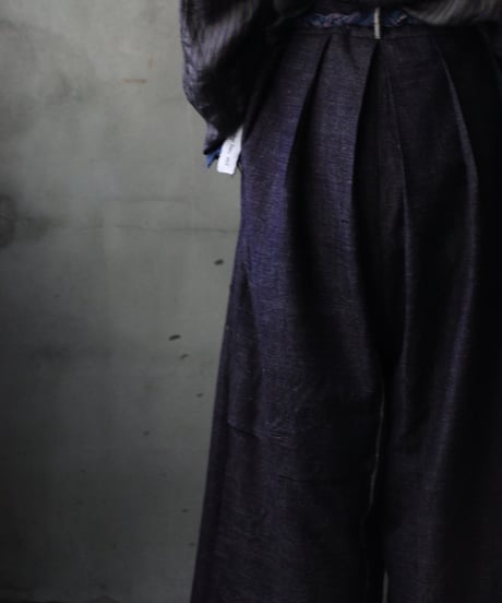 某ソレガシ/ Un Chochin Pants V.Silk/cottonパンツ / so-26014ex