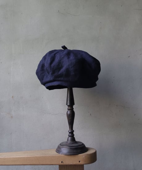 Au Vrai Chicオーブライシック / BERET IRELAND LINEN帽子 / Au-25001
