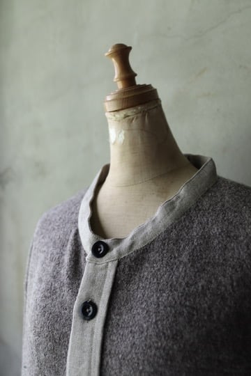 KLASICA クラシカ / Cleric 2tone Cardigan 