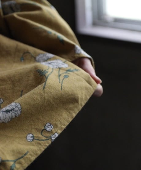 cavane キャヴァネ / Brushed-Cotton Long-sleeveシャツ / ca-24201