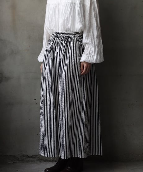 cavane キャヴァネ / Gatehered Petti Skirt Cotton100スカート/ ca-26052