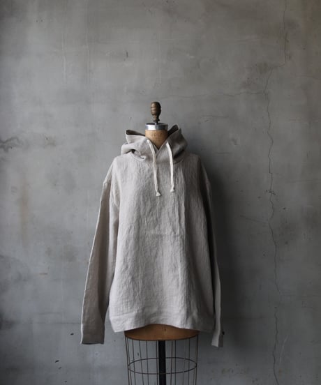 klauseクロイゼ / Hoodie Belarus Linen平織/厚手/ kla-26004