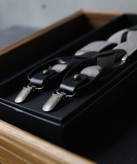 cavane キャヴァネ / Classic 2ways Suspenders / ca-22905