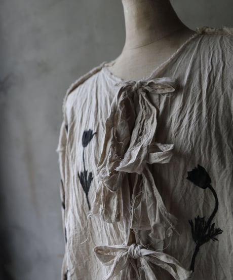 Cavalier Meiko Takahashi / Garden tie rope shirt #46/ Me-23009