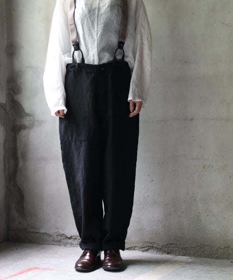 cavane キャヴァネ / Over-pants with suspenderパンツ / ca-25069