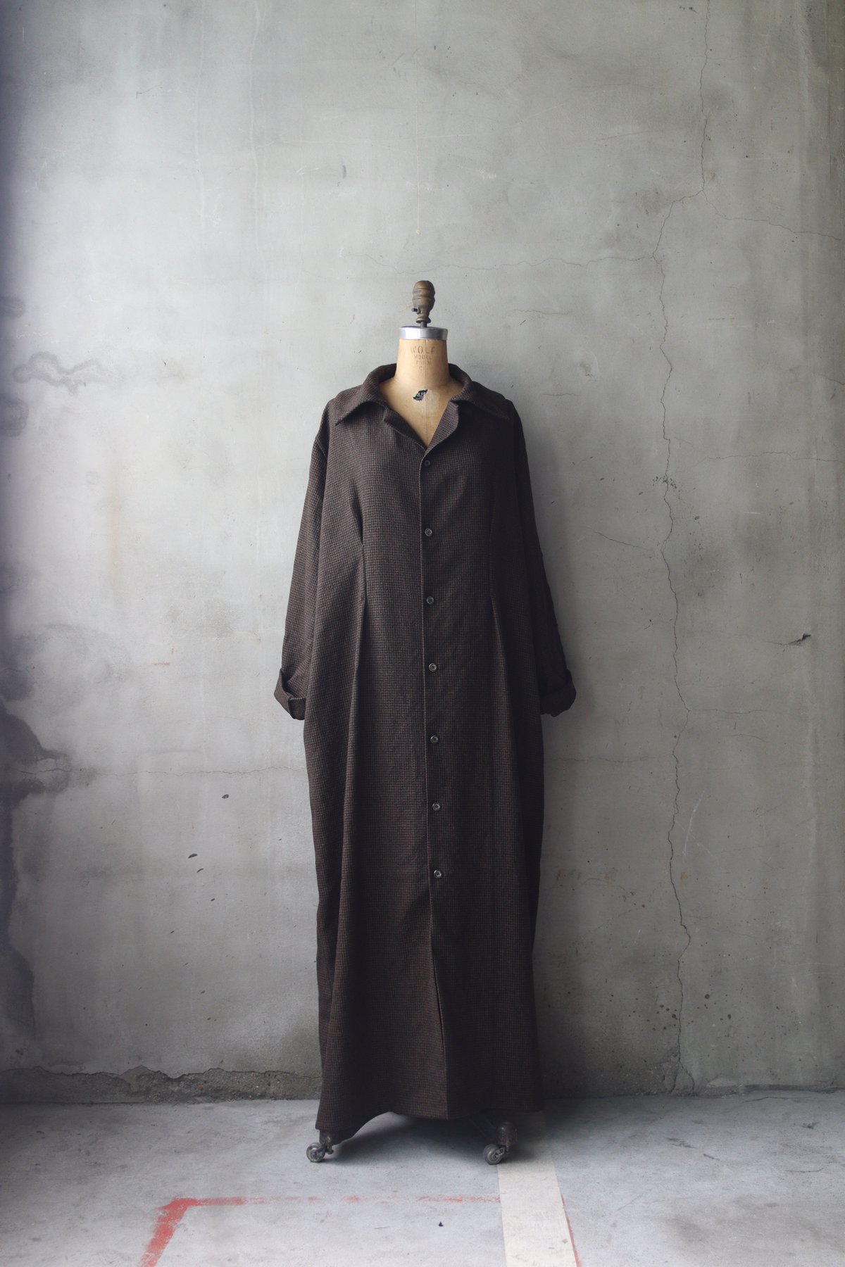 BIEK VERSTAPPEN / SHIRT COATコート/ Bie-24015(DR03