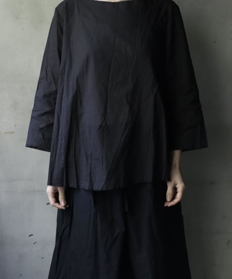 SCHA シャー/ Boat Neck 3/4 Sleeve Top " OE " / Sc-23013 ( Art#1464)