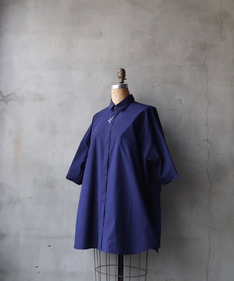 Dulcamara ドゥルカマラ / ショートスリーブトレンチシャツSHIRT UNISEX / dl-26004(D126-T624)