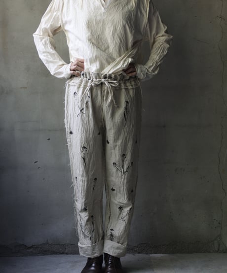Cavalier Meiko Takahashi / Garden trousers #48/ Me-23010