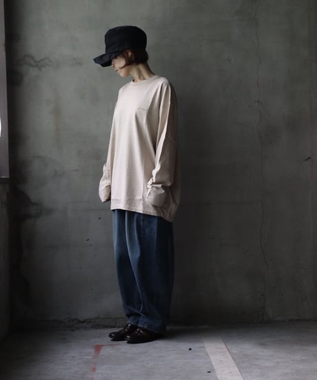 Dulcamara ドゥルカマラ / バルーンロンT UNISEX / dl-25021(D225-T1217)